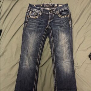 Miss Me Women's Dark Blue Boot Cut Jeans